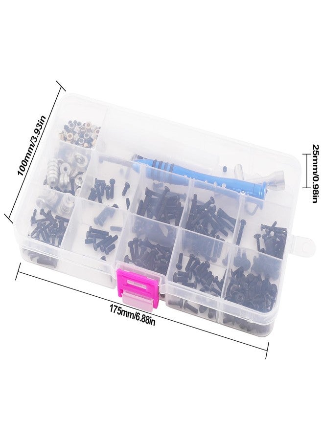 Abendor 360PCS RC Screw Kit Universal RC Repair Tool Kit Hardware Fastene for 1/12 WPL C14 C24 C34 B1 B14 B24 B16 B36 MN D90 MN99S RC Car - Image 2