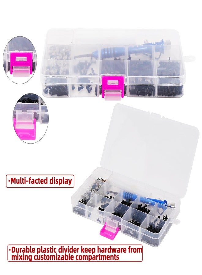 Abendor 360PCS RC Screw Kit Universal RC Repair Tool Kit Hardware Fastene for 1/12 WPL C14 C24 C34 B1 B14 B24 B16 B36 MN D90 MN99S RC Car - Image 4