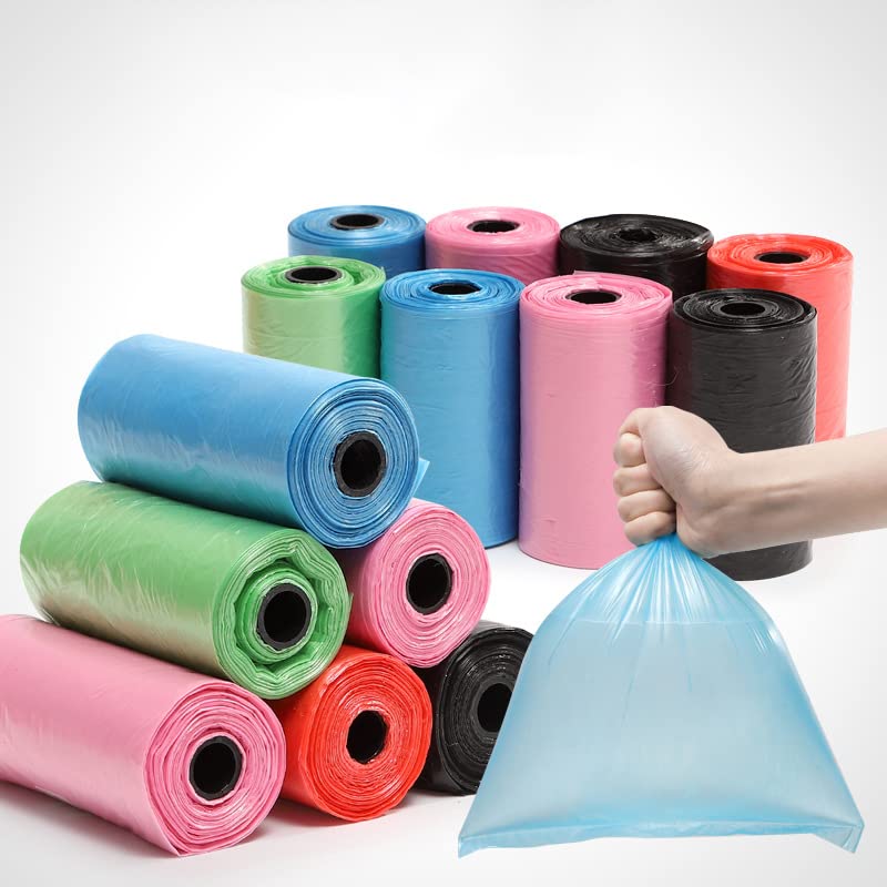 The DDS Store Pet Dog Cat Poo Disposal Waste Bags Scoop Doggy Poop Bag Color May Vary (10 Rolls (150 Bag)) - Image 1
