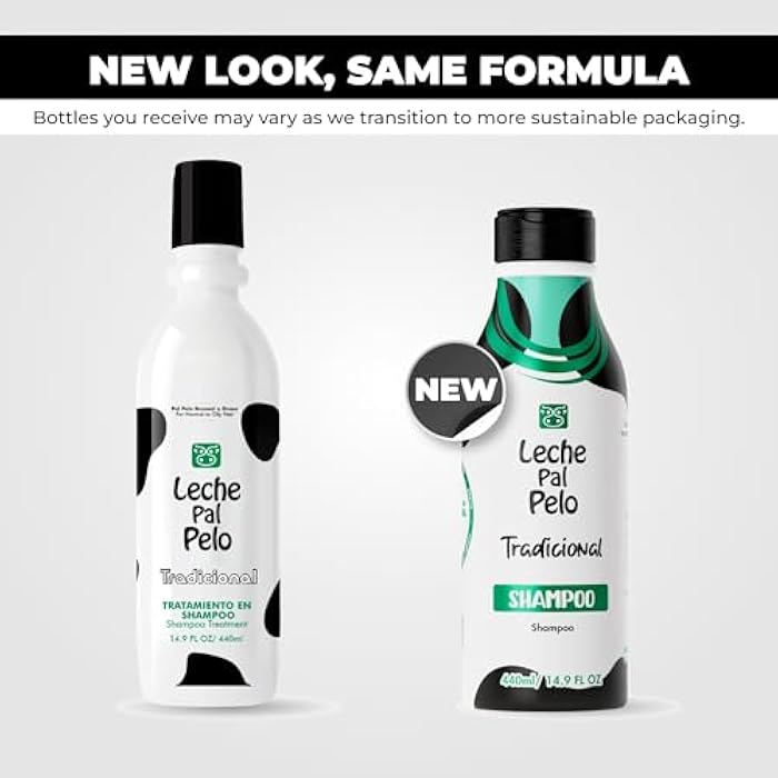 Leche Pal Pelo Traditional - Shampoo - Sulfate Free Shampoo for Oily Hair - Deep Cleanses and Restores Shine with Soy and Wheat Protein - 14.9 oz - Image 5