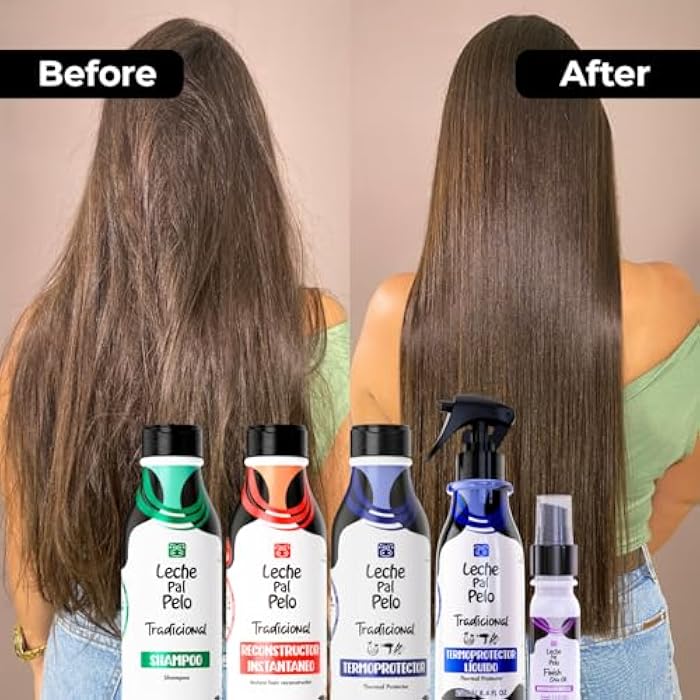 Leche Pal Pelo Traditional - Shampoo - Sulfate Free Shampoo for Oily Hair - Deep Cleanses and Restores Shine with Soy and Wheat Protein - 14.9 oz - Image 4