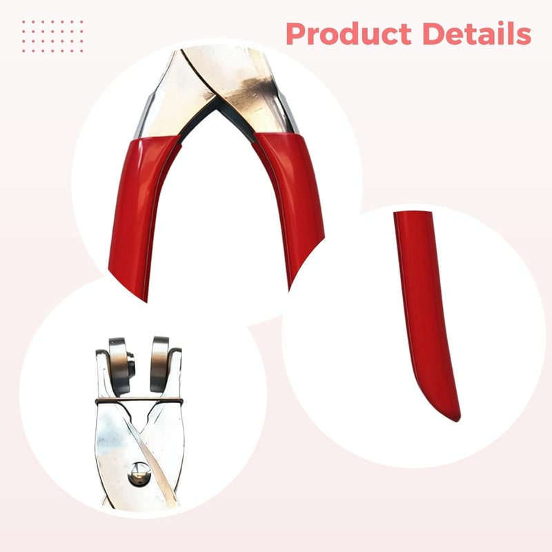 Two-Piece Snap Pliers: Metal, for Snaps, Rivets - Image 5