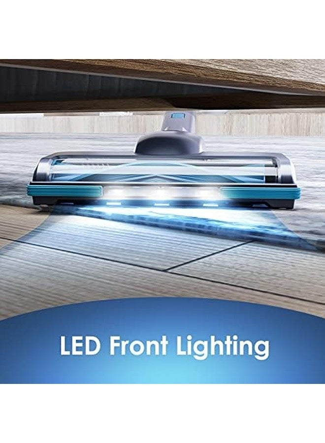 Oraimo Cordless Stick Vacuum Cleaner – 6-in-1 Lightweight Design, 35-Min Runtime, Detachable Battery, Self-Standing, LED Floor Head, Powerful Suction for Hardwood, Carpet, Marble & Tile - Image 4