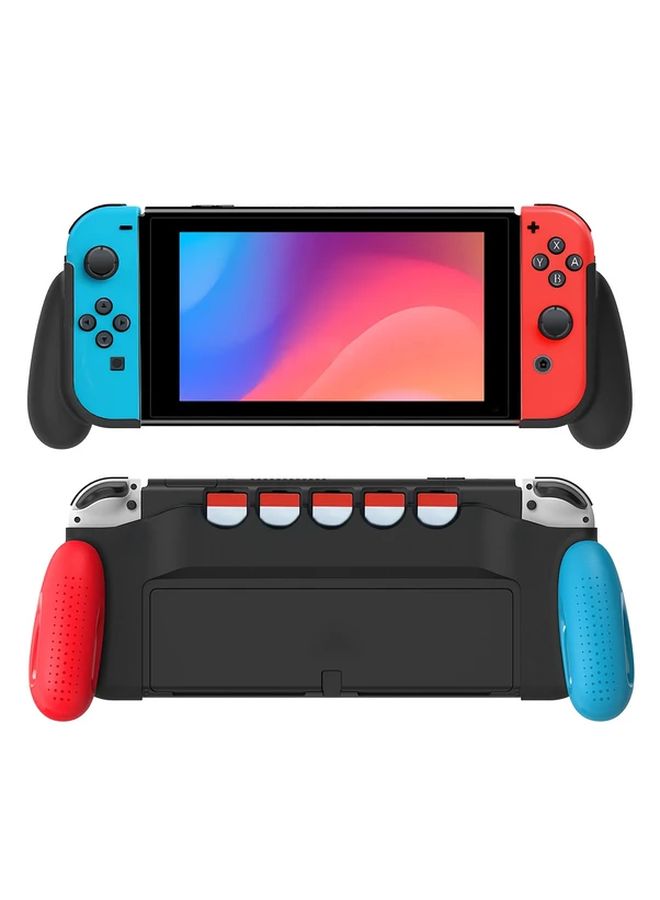 Ergonomic Switch OLED Grip Cover With 5 Game Slots Comfortable Accessory Items 001 - Image 3