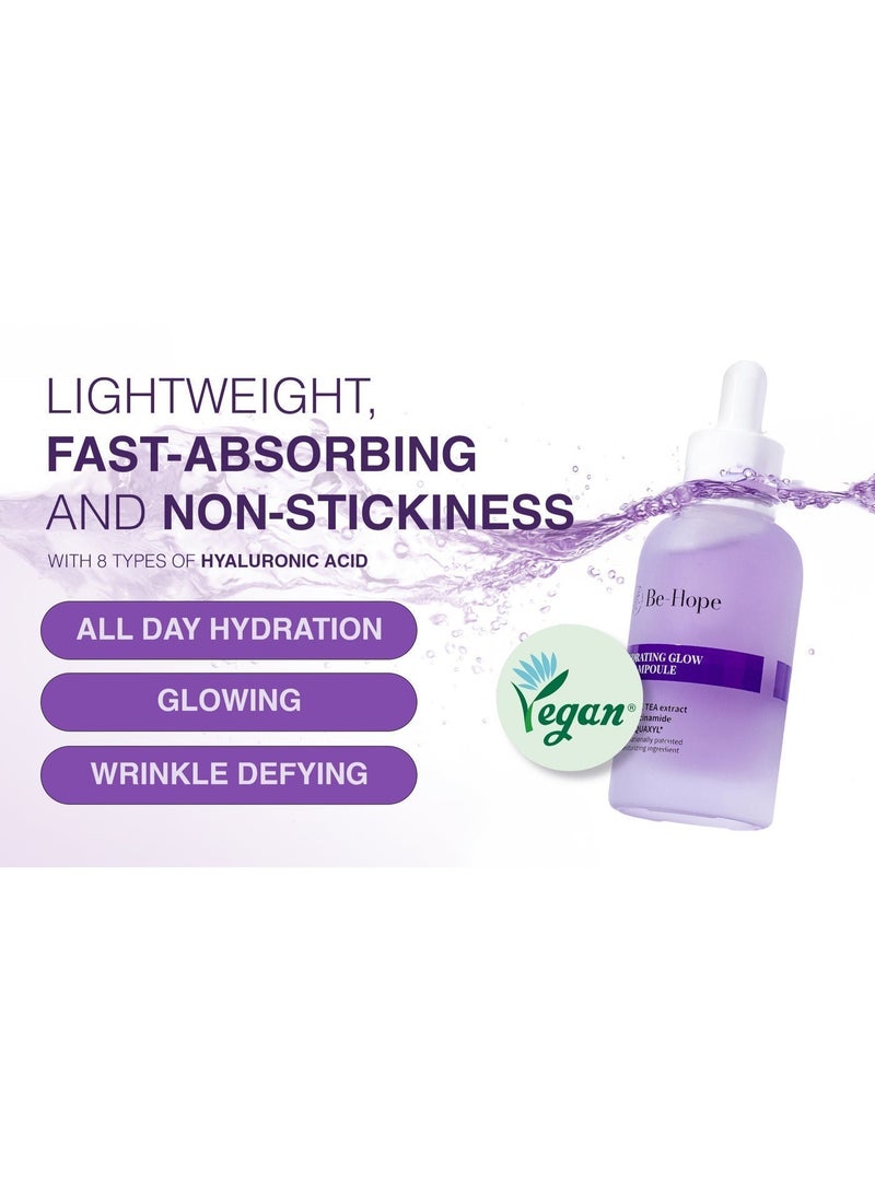 Be-Hope LUXURY VEGAN HYDRATING GLOW AMPOULE - Image 2