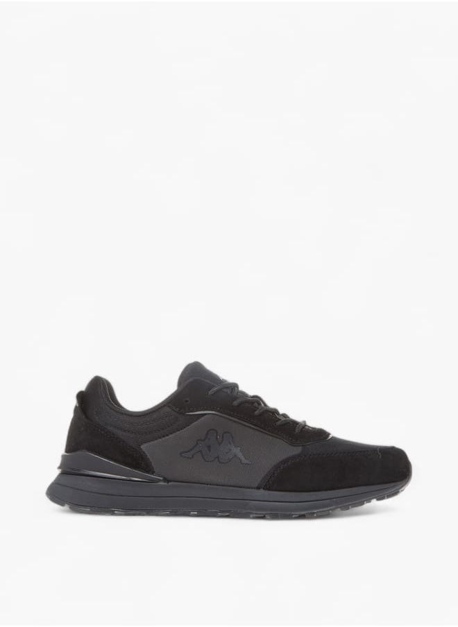Kappa Mens Panelled Sports Shoes With Lace-Up Closure  - Image 3