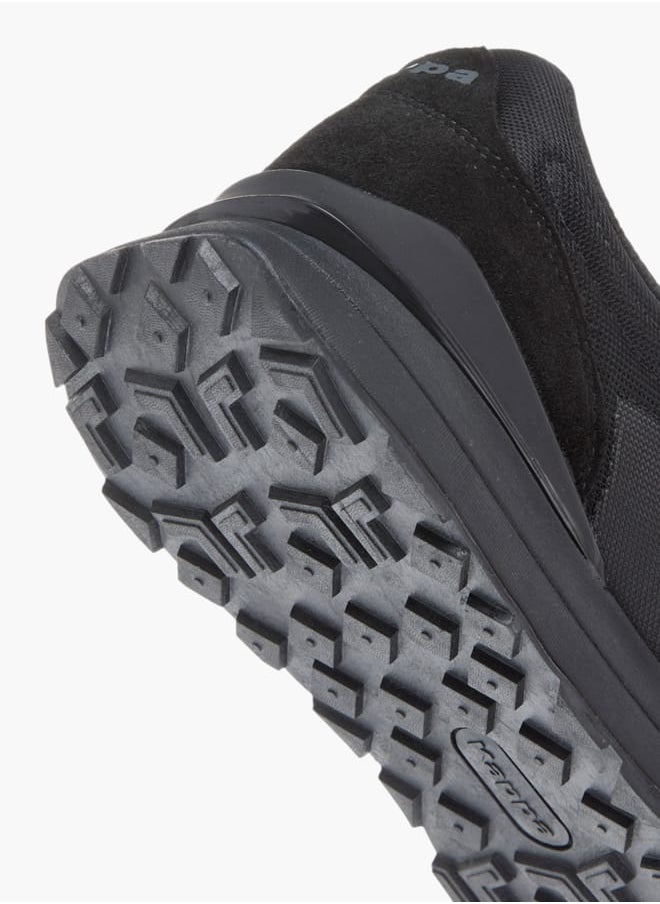 Kappa Mens Panelled Sports Shoes With Lace-Up Closure  - Image 4