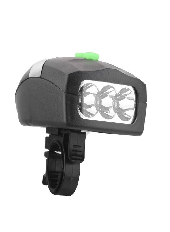 ZIGLY 3 LED Bike Bicycle Front Head Light & Horn - Image 3