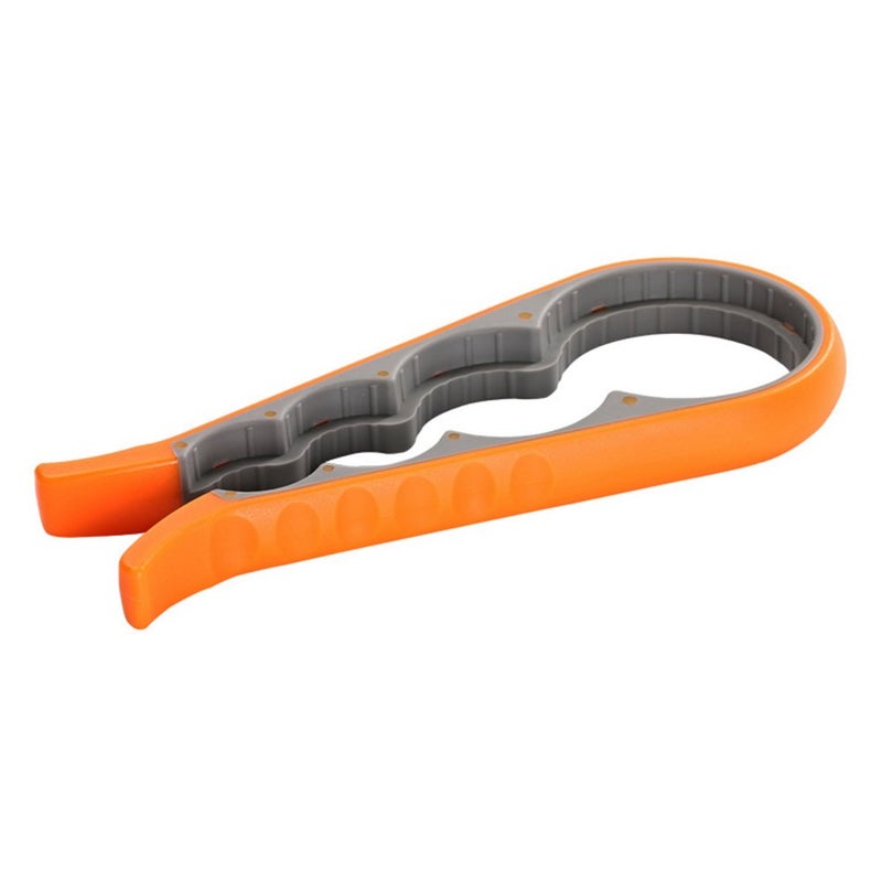 Jar Opener and Bottle Opener for Weak Hands Arthritis Elderly and ChildrenNonSlip Jar Opener Grip Get Lids Off with Ease Orange