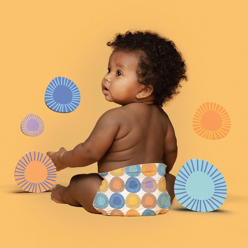 Hello Bello Premium Diapers Size NB Safari Squad  Shine and Dandy Designs 76ct Club Box - Image 5