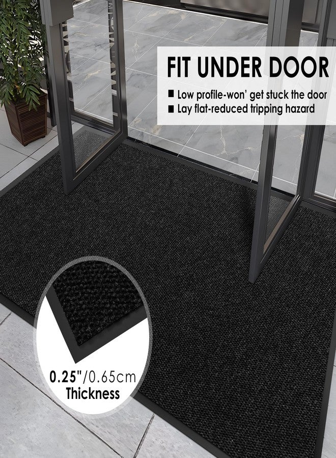 Morefany 3′ x 5′ Front Door Mat Indoor Outdoor Entrance, Commercial Floor Mat Heavy Duty Dirt Trapper Entryway Doormat, Custom Size Non Slip Rubber Backing Welcome mat, Door Mat for High Traffic Area - Image 3