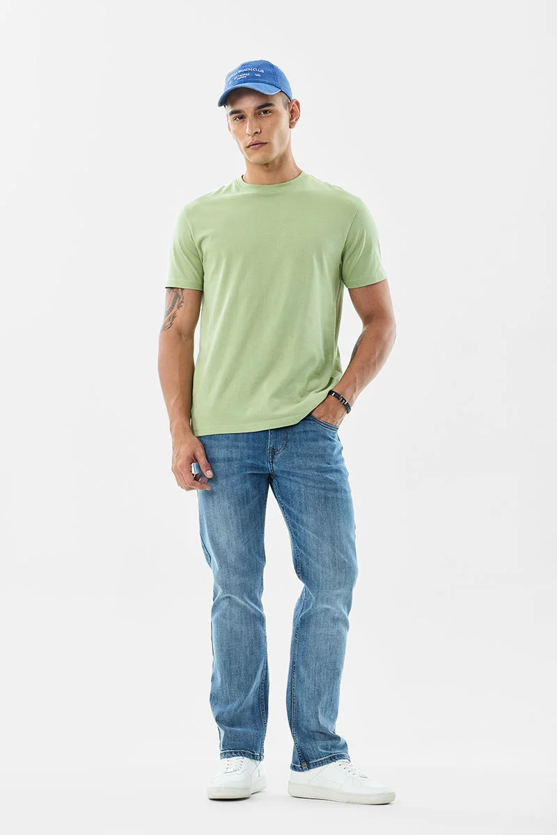 SNITCH Straight Fit Stretch Washed Jeans