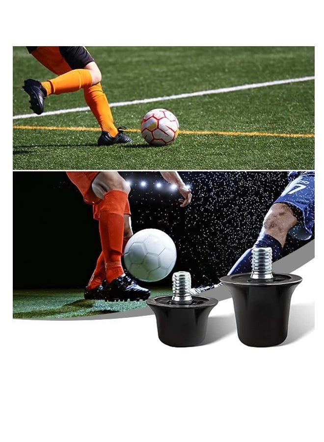 Football Studs, 12 Pcs Football Metal Studs, Replacement Safety Plastic Football Studs, Football Boots Plastic Studs, for Adults Men Boys Kids Girls Shoes (8Pcs13mm+4Pcs16mm) Black - Image 5