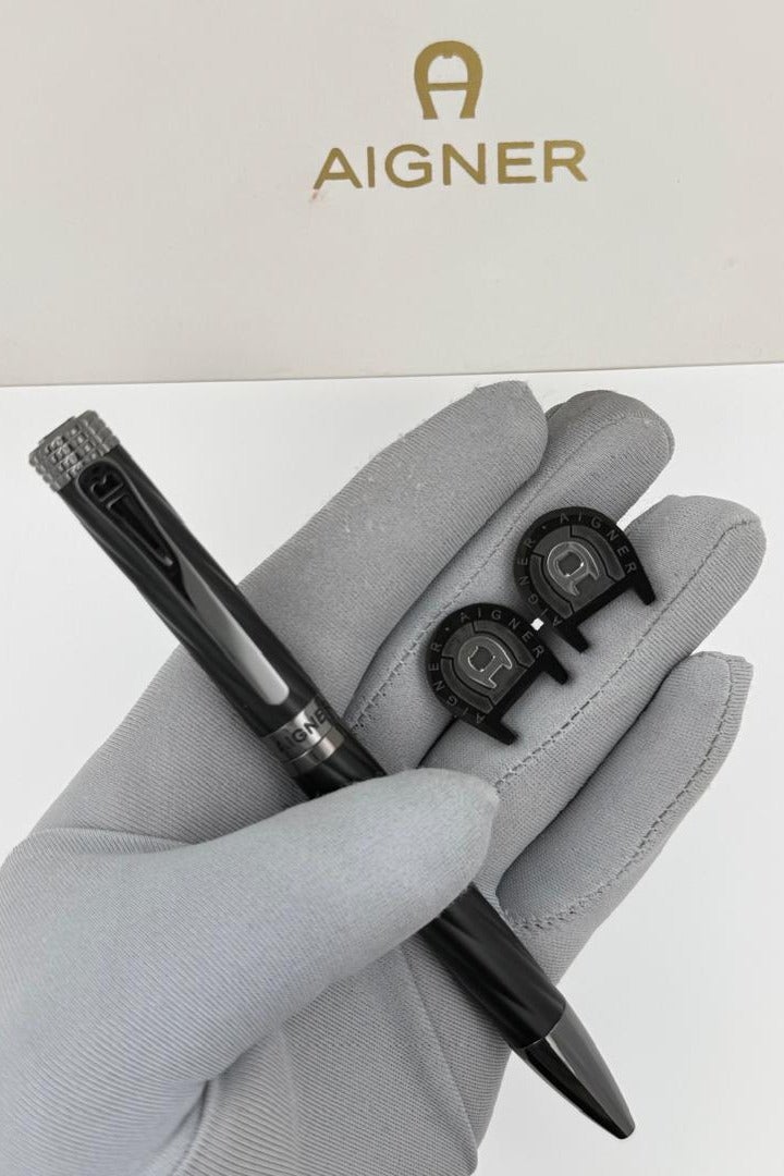 AIGNER Aigner pen and cupcake set 