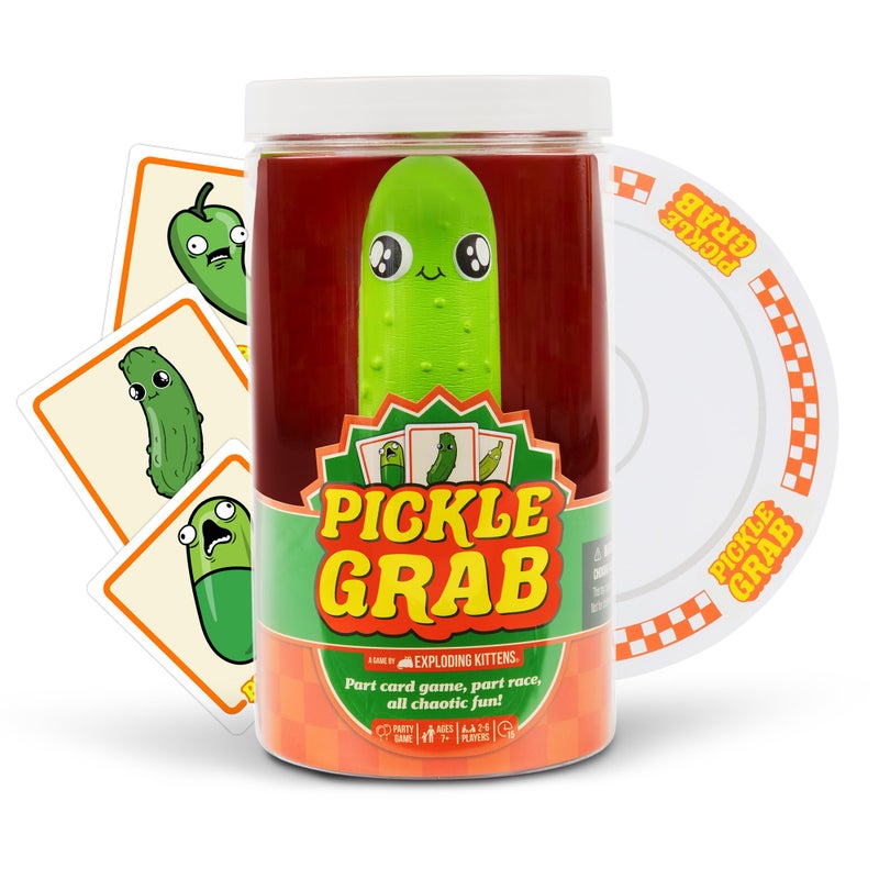 Exploding Kittens Presents Pickle Grab A Speed Grabbing Card Game 26 Players 15 Minutes to Play Family Game Night Fun for Kids Teens Adults and Families - Image 3