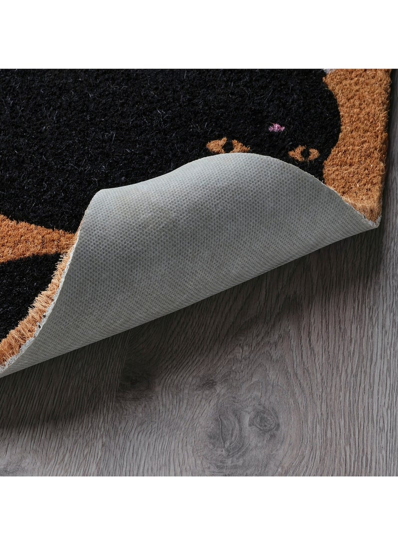 Generic Door Mat, Cat Black Natural, 60x90 cm  - Image 2