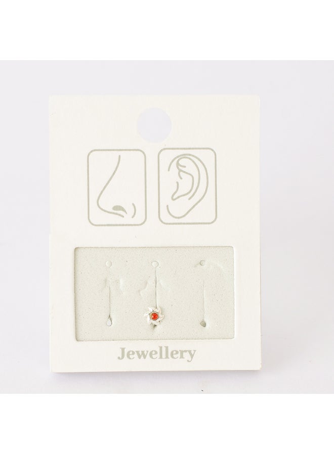 اخر العنقود حلق بيرسنج ثقب شكل إشاعة الشمس - Image 1