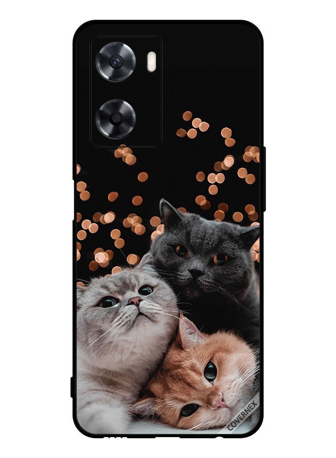 Covernex Protective Case Cover For Oppo A57s Kittens - Image 1