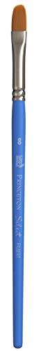 Princeton 3750FB-8 Select Artiste Filbert Paintbrush, Synthetic, Size 8, Multicolor - Image 1