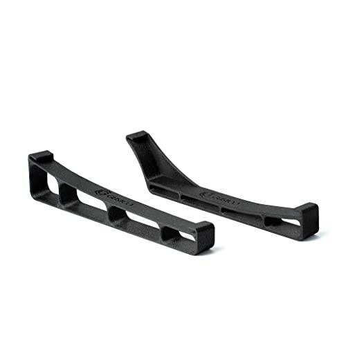 Glistco Skates Horizontal Stand for PS5 Original, Horizontal Console for PlayStation 5 Disc Edition, Improves Airflow & Stability, Anti-Vibration Base Stand for PS5 (Galaxy Black) - Image 2