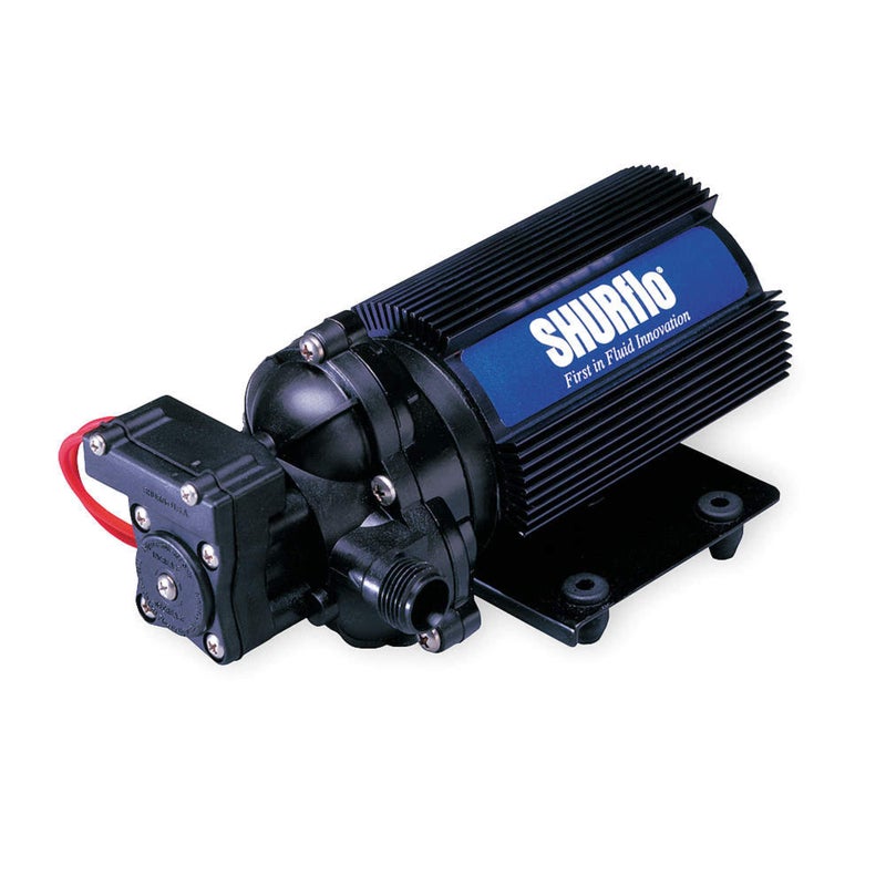 Shurflo 2088-313-145 Diaphragm Pump with Fin Cooled Motor (12VDC) - Image 4