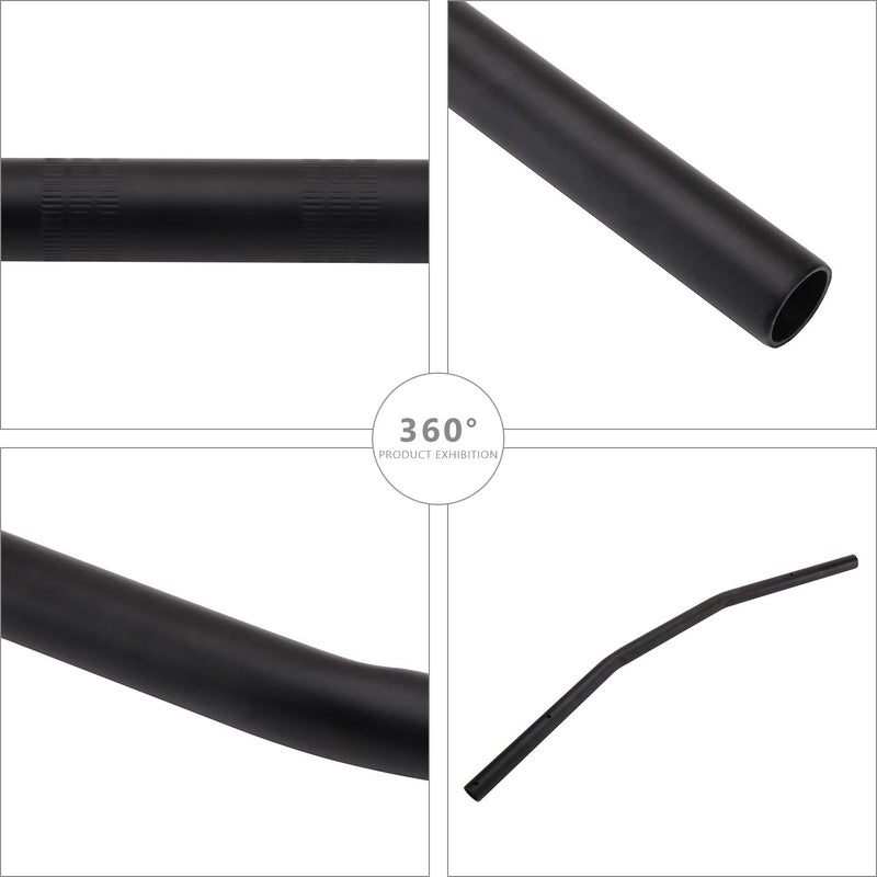 USTPO Motorcycle Drag Bars Handlebars 22mm 7/8" Universal For Bobber Cafe Racer Sportster Cruiser XL 883 1200 Custom Chopper Softail Dyna Street Bob Black - Image 4