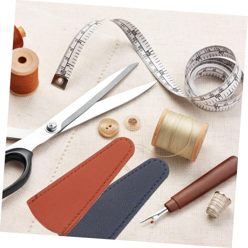 Elegant appearance STOBOK 20pcs Scissor Sheaths for Eyebrow Trimming Portable Bags for Sewing Tools Lightweight Design for Beauty Grooming Safe material - Image 3