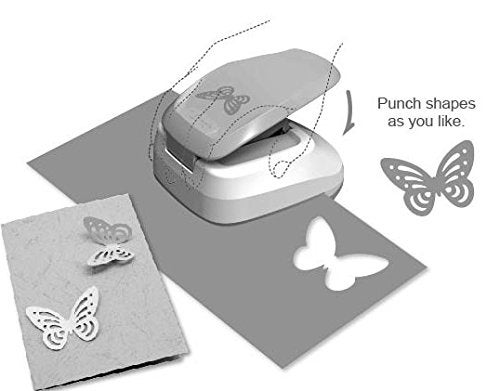 BiraBira Bira Craft 1.5 inch Butterfly Silhouette Craft Lever Punch for Scrapbooking and Arts(Butterfly) - Image 3