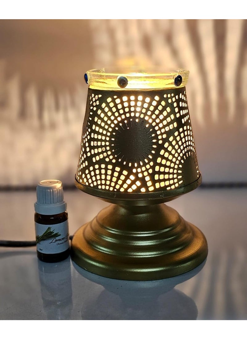 R.R.V. INTERNATIONAL RRV INTERNATIONAL Aroma DiffuserBurner with 10 ml Aroma Oil Made by Galvanized Metal  - Image 2
