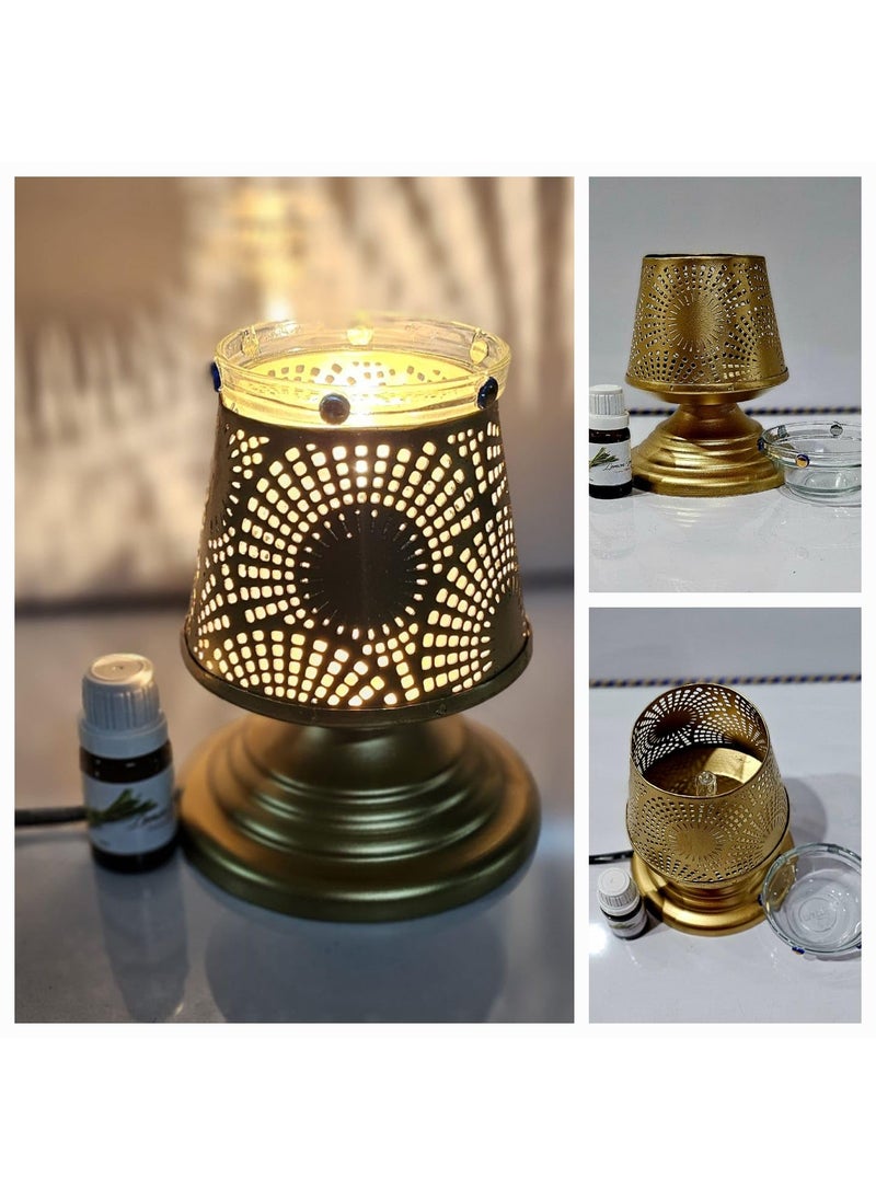 R.R.V. INTERNATIONAL RRV INTERNATIONAL Aroma DiffuserBurner with 10 ml Aroma Oil Made by Galvanized Metal  - Image 1