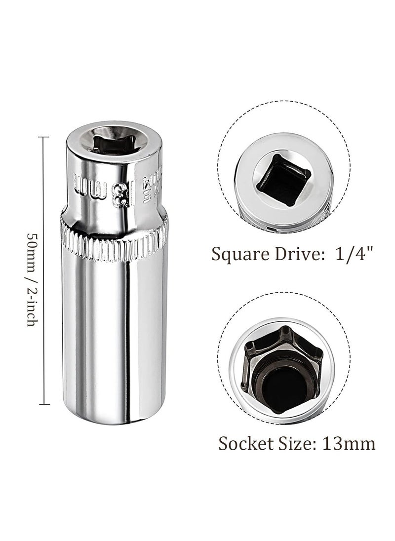 ABBASALI Deep Socket 1/4''6PT (13MM)  - Image 4