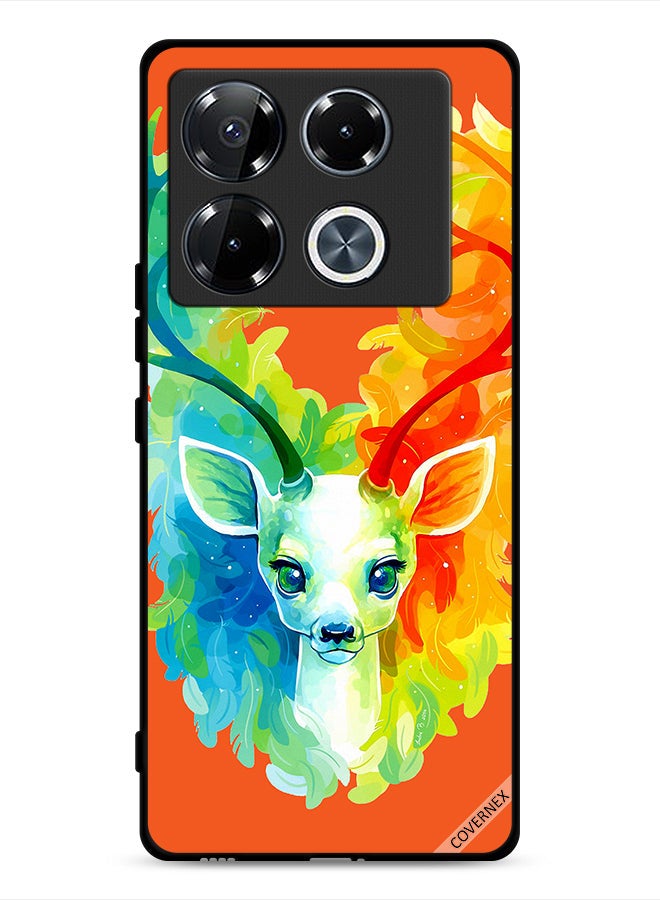 Covernex Infinix Note 40 Pro Plus 5G Protective Case Cover Colorful Deer - Image 1