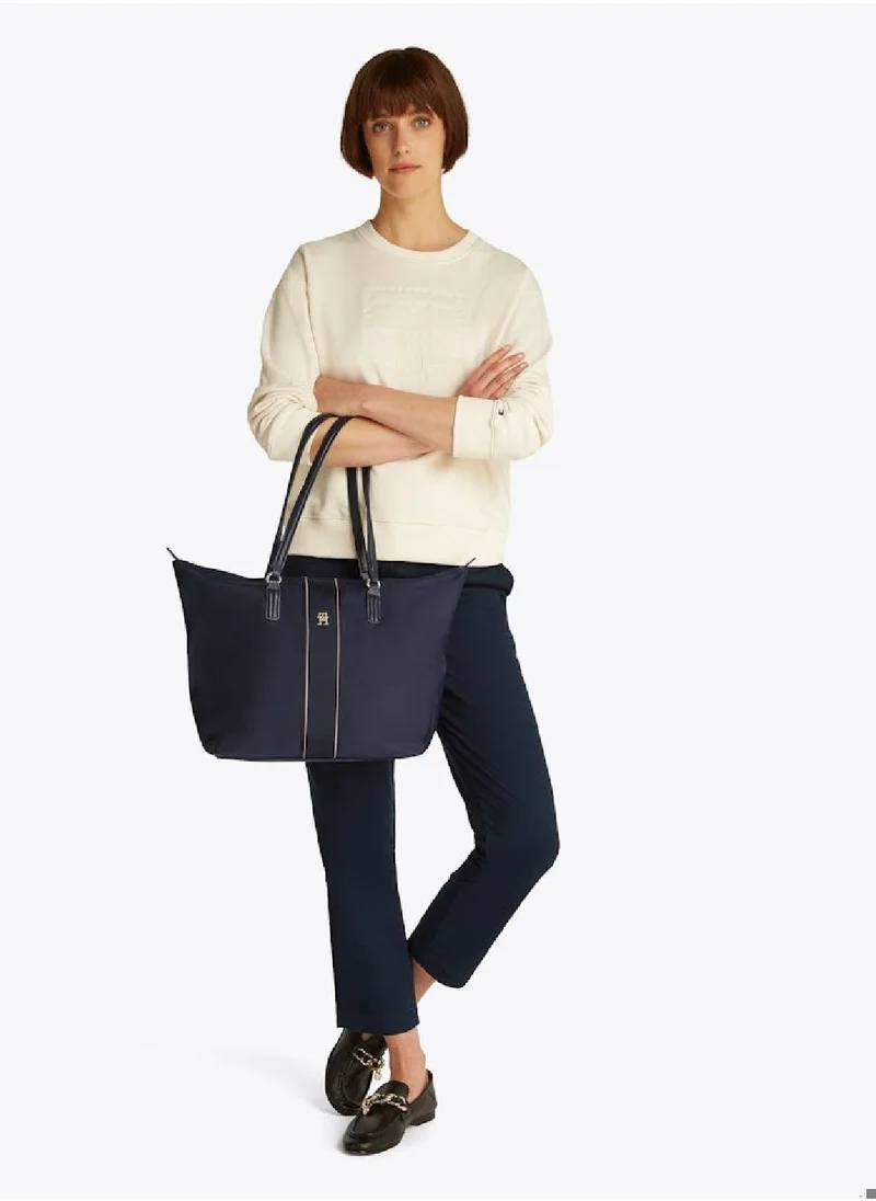 TOMMY HILFIGER Women's Poppy Tote Bag - Nylon, Blue
