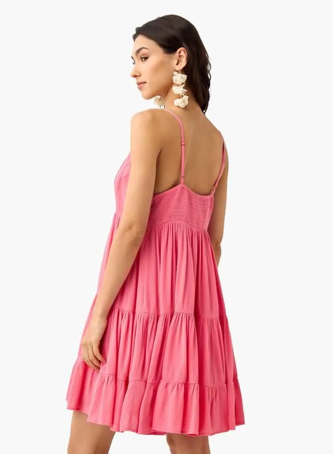 Splash FAV Tiered Mini Dress