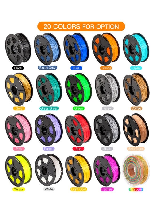 NIBEMINENT 3D Printer PLA Filament Blue  - Image 3