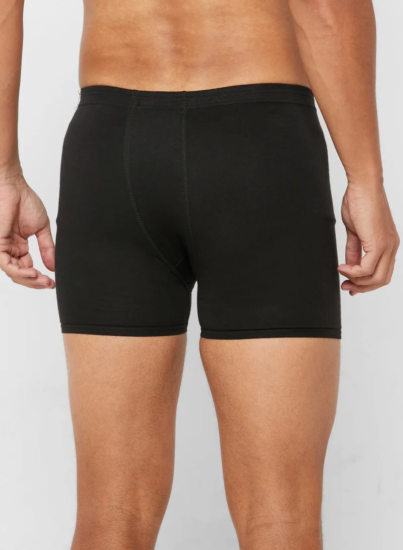 Seventy Five Basics 3 Pack Waist Band Boxers With Antibacterial Finish
