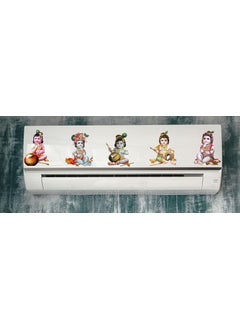 Sticker Studio Sticker Studio AC Sticker Wall Sticker Split Air Conditioner Sticker Multicolour Standard Size  - Image 4