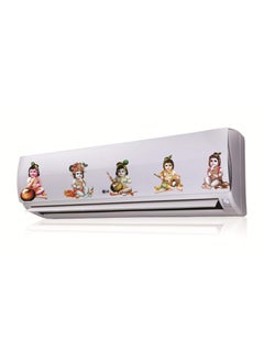 Sticker Studio Sticker Studio AC Sticker Wall Sticker Split Air Conditioner Sticker Multicolour Standard Size  - Image 3