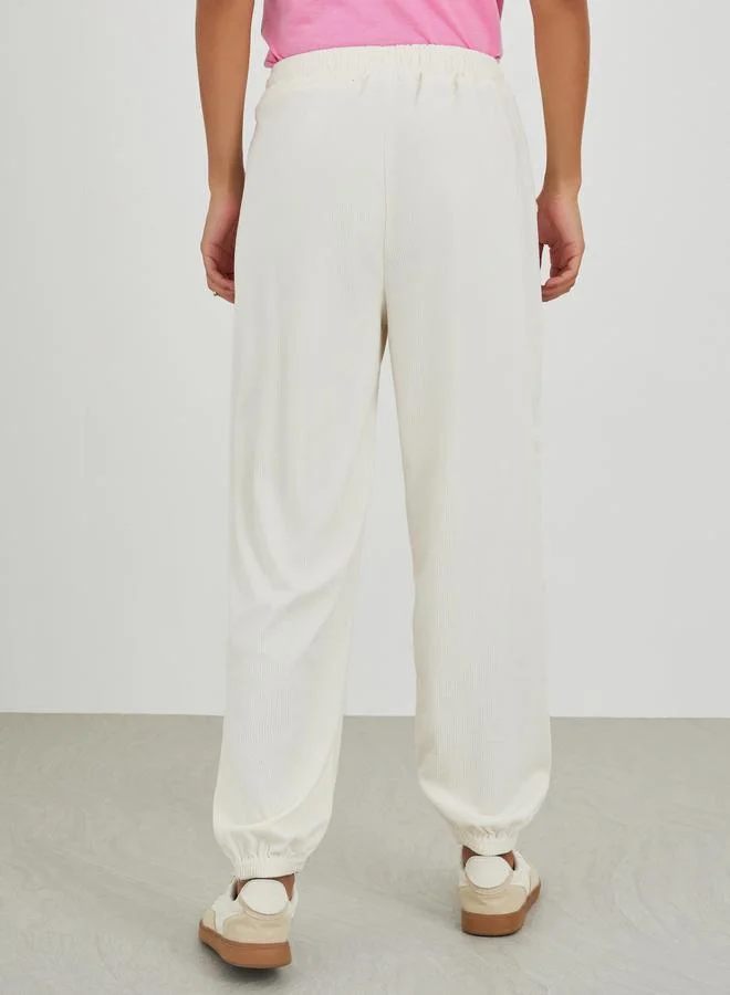 Styli Styli Relaxed Fit Joggers with Drawstring
