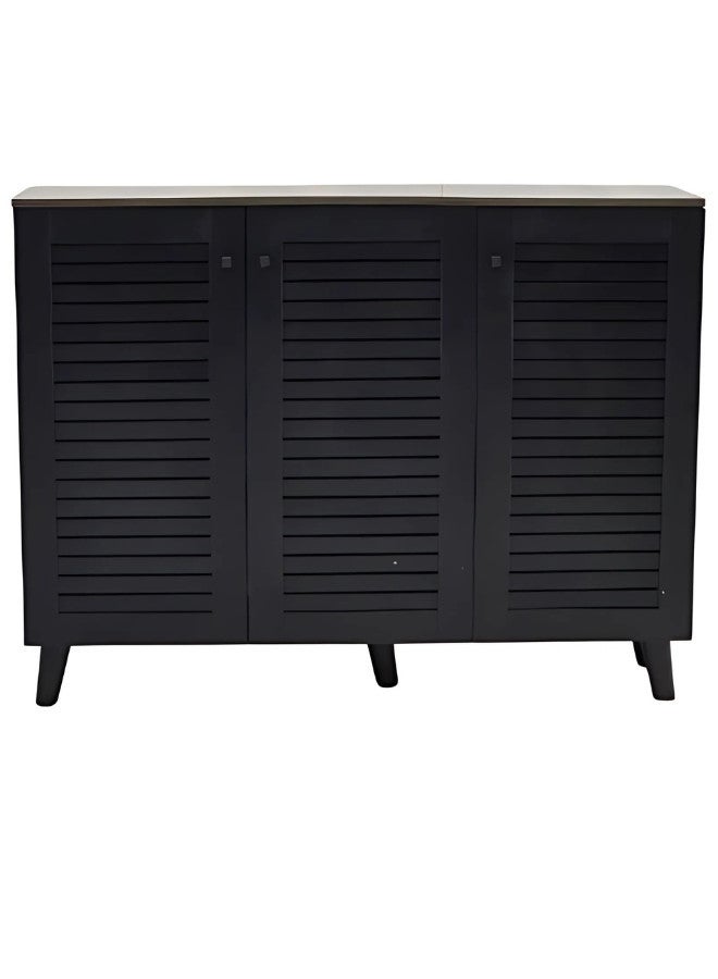 ALWASIT HOME Modern Wooden Shoe Cabinet, Shoes Rack With Storage, Shelf Cabinet - Image 1