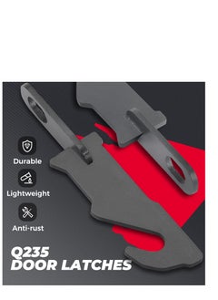 Excefore 2 Pack RZR Door Latch Extender, Anti-rust Easy Latches 3.5" Latches Vent Extender, Compatible with RZR XP 1000/4 1000 / TURBO/TURBO S / 900 / S 1000, Increasing Air Circulation  - Image 2