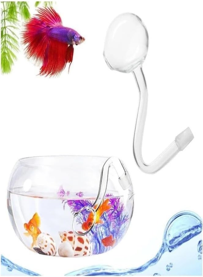 SHAOZHEN 8PCS Glass Inflow Pipe, Inflow Pipe Water Pump Aquarium Filter Tubing, Surface Skimmer, Aquarium Planted Tank Aquascaping Fish Tank Accessories, for Fish Tank(14mm) - Image 4