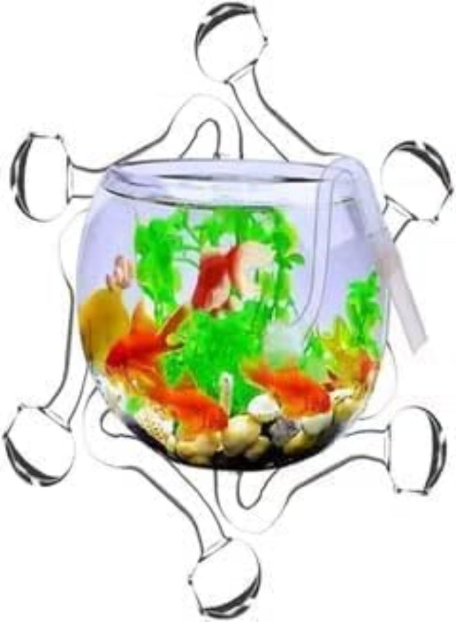 SHAOZHEN 8PCS Glass Inflow Pipe, Inflow Pipe Water Pump Aquarium Filter Tubing, Surface Skimmer, Aquarium Planted Tank Aquascaping Fish Tank Accessories, for Fish Tank(14mm) - Image 5