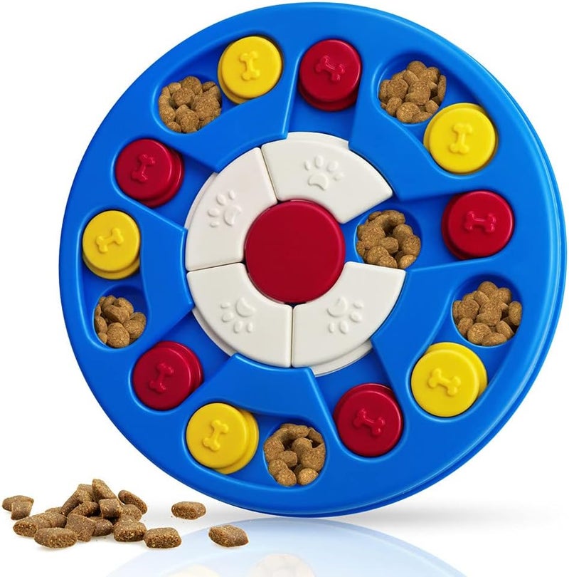Joansan Dog Puzzle Toy, Interactive Dog Game, Mentally Stimulating Treat Dispenser for Large Dogs, Food Grade Material, Sequential Skills, Portable - Image 1