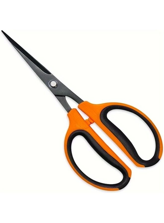 1pc Heavy Duty Gardening Scissors With Non Stick Teflon Coated Blades Ergonomic Grip - Image 2