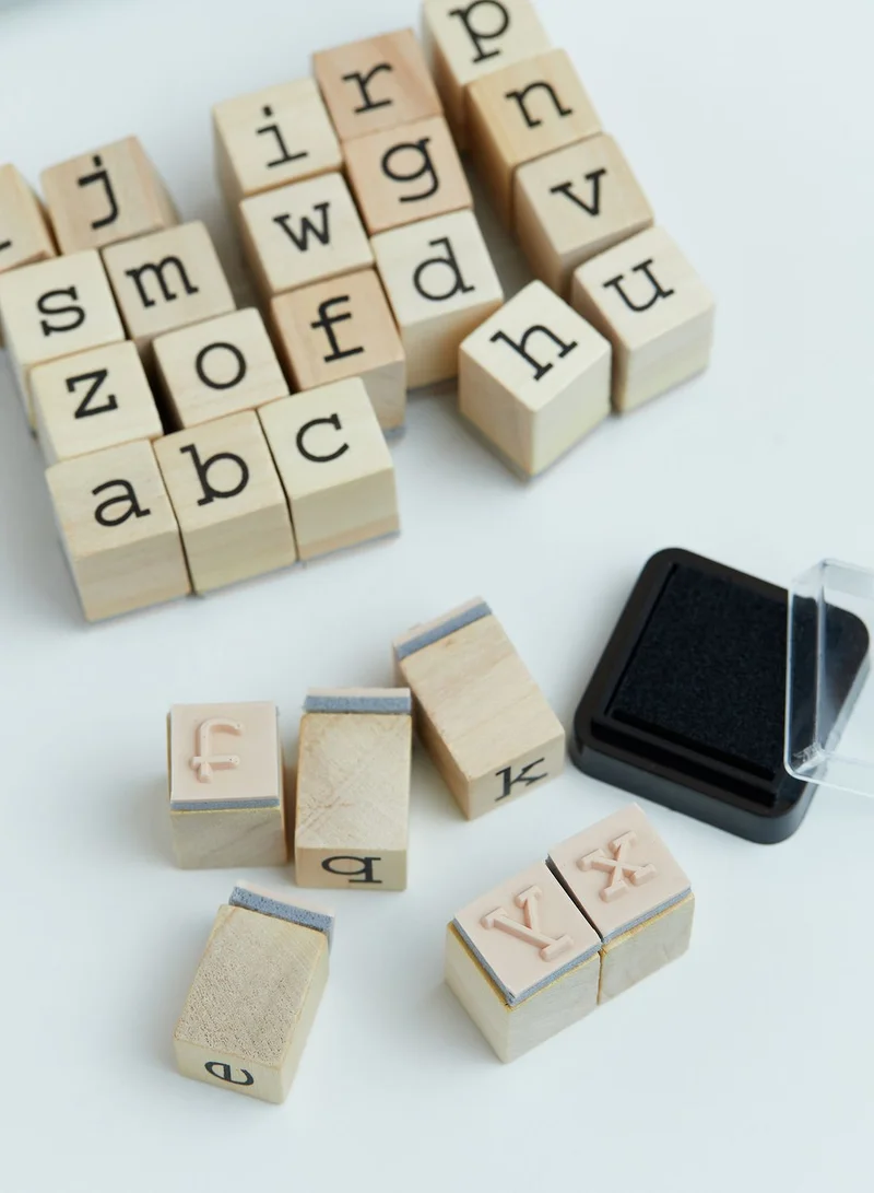 Hema Letters Stamp Set