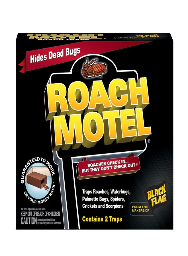 Black Flag Roach Motel Traps, 2-Count, 1-Pack - Image 1