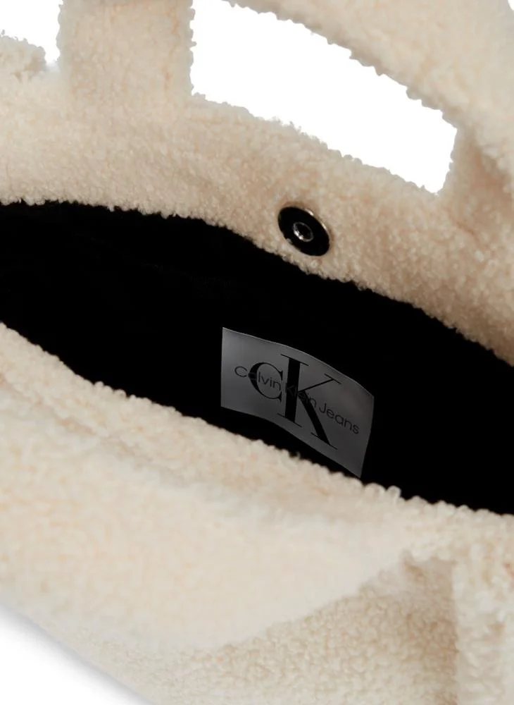 Calvin Klein Jeans Kids Logo Teddy Tote Bag