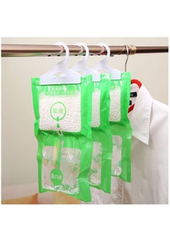 Haidue 10Pcs Moisture Absorber and Odor Eliminator Hanging Bags Pack of 10 (120 gms each)  - Image 2