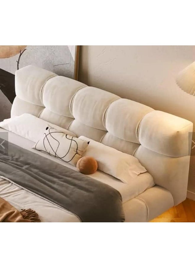 Poppins Home - Luxurious Italian Solid Wood King Size Bed  Elegant & Durable Design, Premium Craftsmanship (Multiple Sizes Available, Mattress Not Included) (160x200cm) - Image 1